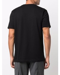 T-shirt girocollo stampata nera e bianca di Neil Barrett