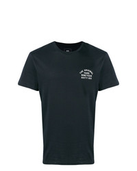 T-shirt girocollo stampata nera e bianca di Vans