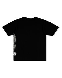 T-shirt girocollo stampata nera di A Bathing Ape