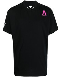 T-shirt girocollo stampata nera di ACRONYM