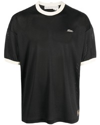T-shirt girocollo stampata nera di Advisory Board Crystals