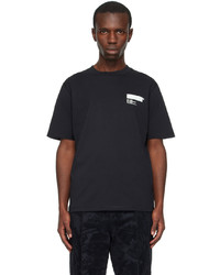 T-shirt girocollo stampata nera di AFFXWRKS