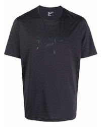 T-shirt girocollo stampata nera di Arc'teryx