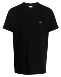 T-shirt girocollo stampata nera di ARTE