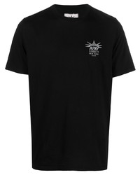 T-shirt girocollo stampata nera di AUTRY