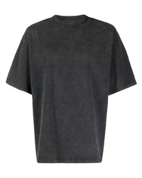 T-shirt girocollo stampata nera di Axel Arigato