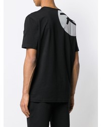 T-shirt girocollo stampata nera di Rossignol