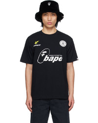T-shirt girocollo stampata nera di BAPE