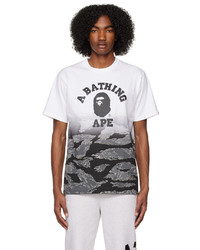 T-shirt girocollo stampata nera di BAPE