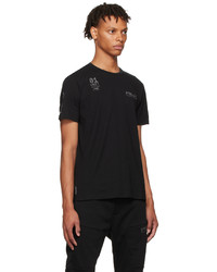 T-shirt girocollo stampata nera di RLX Ralph Lauren