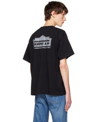 T-shirt girocollo stampata nera di Neighborhood