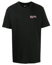 T-shirt girocollo stampata nera di Blood Brother