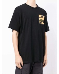 T-shirt girocollo stampata nera di A Bathing Ape