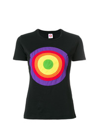 T-shirt girocollo stampata nera di Circled Be Different