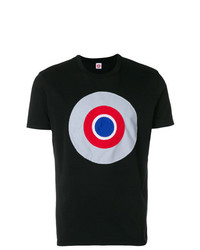 T-shirt girocollo stampata nera di Circled Be Different
