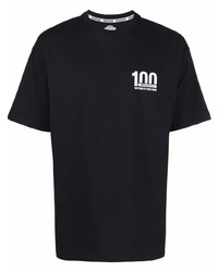 T-shirt girocollo stampata nera di Dickies Construct