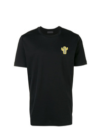T-shirt girocollo stampata nera di Diesel Black Gold