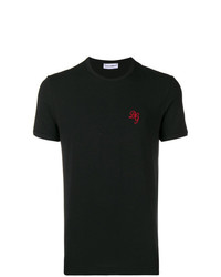 T-shirt girocollo stampata nera di Dolce & Gabbana Underwear