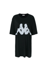 T-shirt girocollo stampata nera di Faith Connexion
