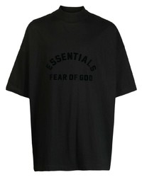 T-shirt girocollo stampata nera di FEAR OF GOD ESSENTIALS