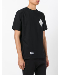 T-shirt girocollo stampata nera di Ktz