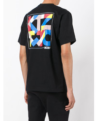 T-shirt girocollo stampata nera di Ktz