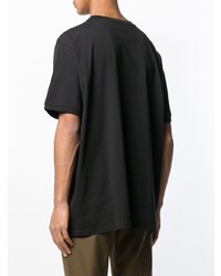 T-shirt girocollo stampata nera di Vivienne Westwood