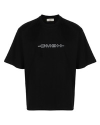 T-shirt girocollo stampata nera di Gmbh