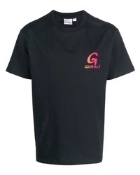 T-shirt girocollo stampata nera di Gramicci