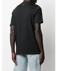 T-shirt girocollo stampata nera di adidas