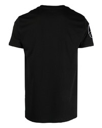 T-shirt girocollo stampata nera di Alpha Industries