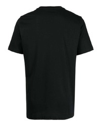 T-shirt girocollo stampata nera di PS Paul Smith