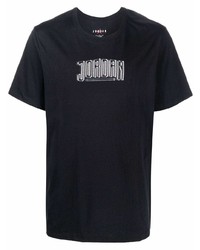 T-shirt girocollo stampata nera di Jordan