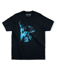 T-shirt girocollo stampata nera di Kid Cudi