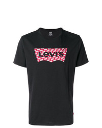 T-shirt girocollo stampata nera di Levi's