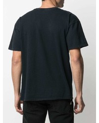T-shirt girocollo stampata nera di Htc Los Angeles