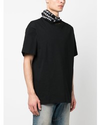 T-shirt girocollo stampata nera di Y/Project