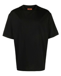 T-shirt girocollo stampata nera di Missoni