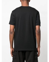 T-shirt girocollo stampata nera di WESTFALL
