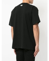 T-shirt girocollo stampata nera di GUILD PRIME