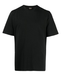 T-shirt girocollo stampata nera di N°21