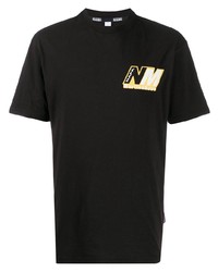 T-shirt girocollo stampata nera di Napa By Martine Rose