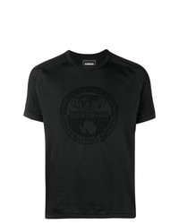 T-shirt girocollo stampata nera di Napa By Martine Rose