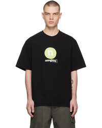 T-shirt girocollo stampata nera di Noon Goons
