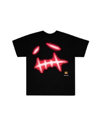 T-shirt girocollo stampata nera di Travis Scott Astroworld
