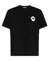 T-shirt girocollo stampata nera di Our Legacy