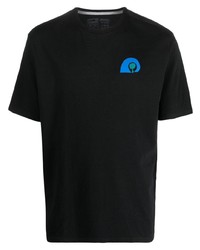 T-shirt girocollo stampata nera di Patagonia