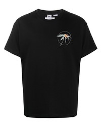 T-shirt girocollo stampata nera di Random Identities