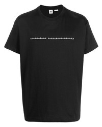 T-shirt girocollo stampata nera di Random Identities