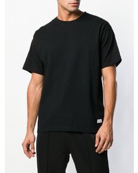 T-shirt girocollo stampata nera di Stampd